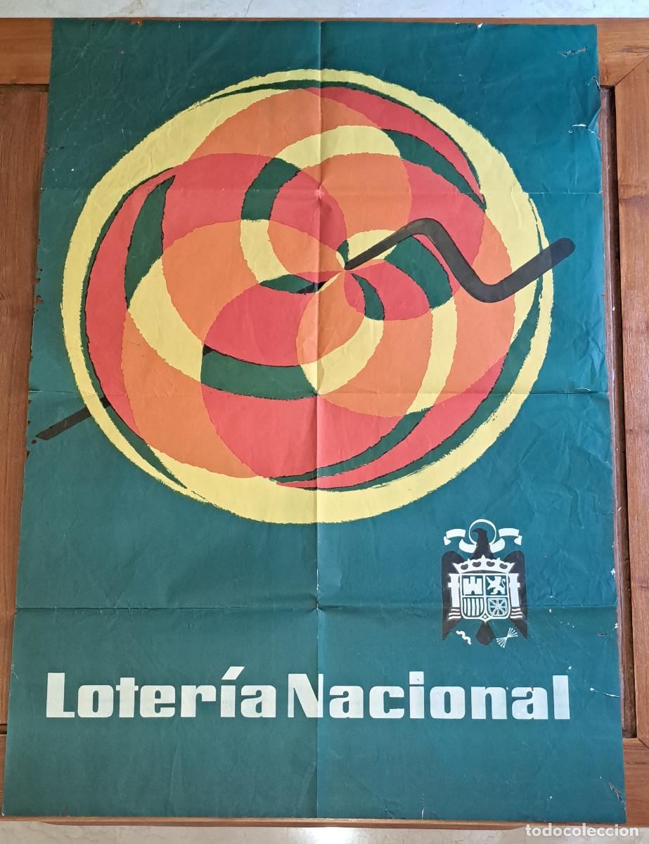 Carteles publicitarios: CARTEL LOTERIA NACIONAL - A&Ntilde;O 1960 - GRAN TAMA&Ntilde;O; 99 x 68 cms. - Autor; IGNACIO VIZCAINO
