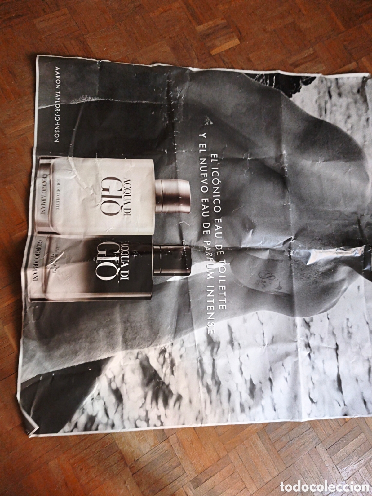 Carteles publicitarios: Poster Giorgio Armani. Aaron Taylor-Johnson - Foto 3