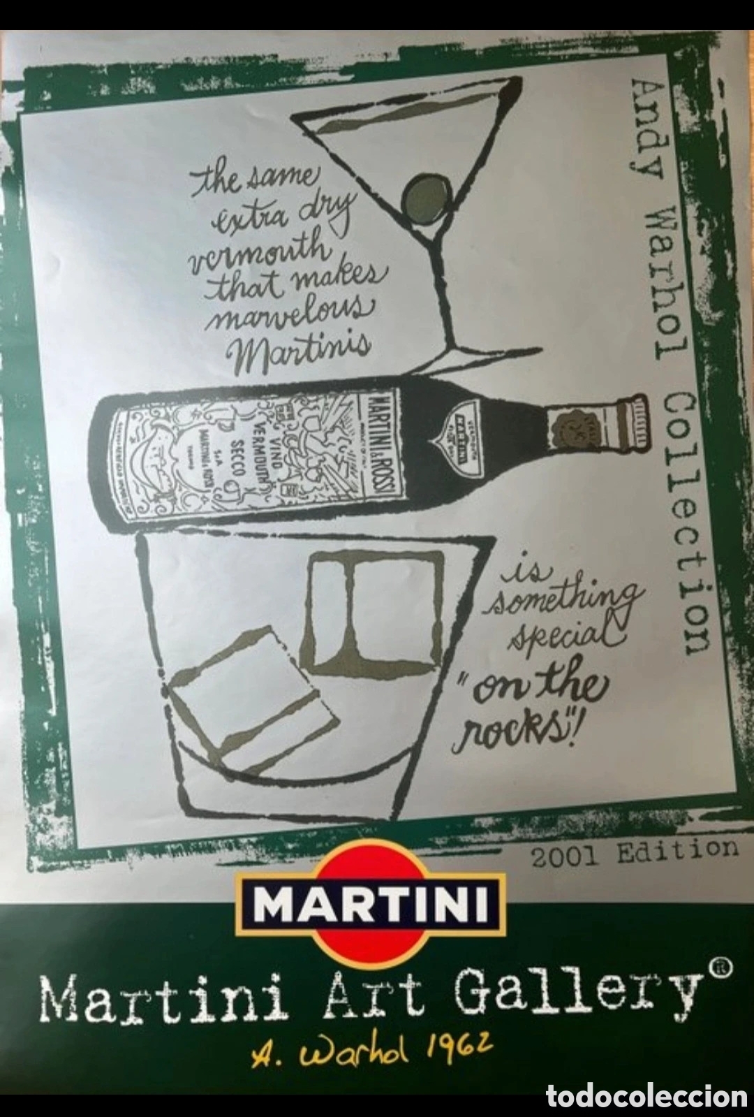 Carteles publicitarios: Andy Warhol &ndash; Poster Pubblicitario Martini