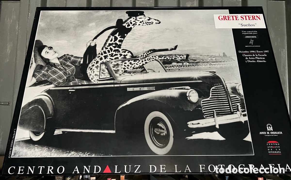 Carteles publicitarios: Cartel original exposici&oacute;n &ldquo;Sue&ntilde;os&rdquo; Grete Stern organizada por el Centro Andaluz de fotograf&iacute;a 96/97