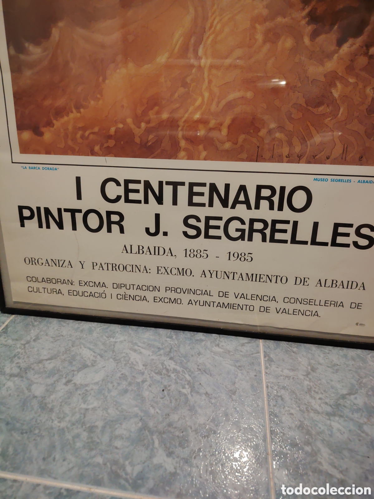 Carteles publicitarios: 1 CENTENARIO PINTOR J.SEGRELLES - Foto 2