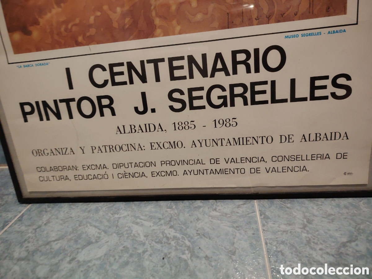 Carteles publicitarios: 1 CENTENARIO PINTOR J.SEGRELLES - Foto 5