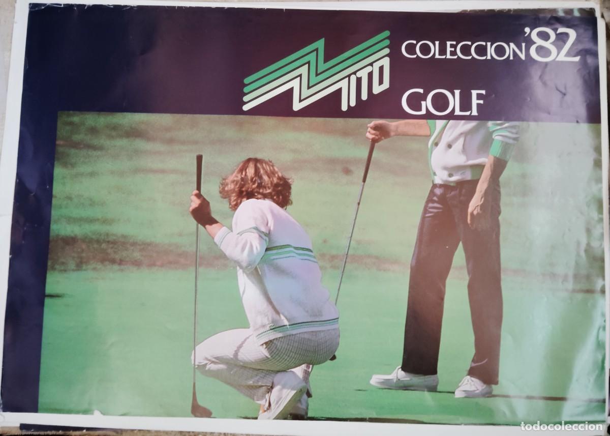 Carteles publicitarios: CARTEL MITO GOLF 1982..EL ENVIO CERTIFICADO ESTA INCLUIDO.