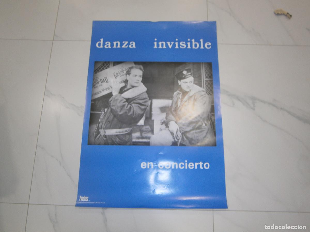 Carteles publicitarios: Cartel Publicitario - Danza Invisible en Concierto - Gira promocional de &rdquo;M&uacute;sica de Contrabando&rdquo;