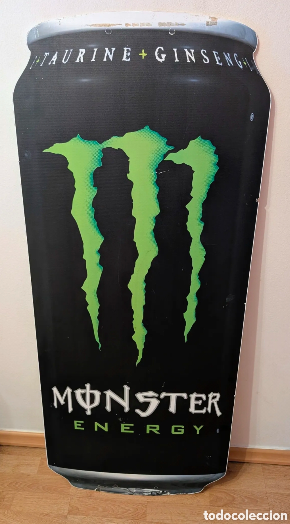 Carteles publicitarios: Cartel publicidad Monster Energy. Cartel publicitario