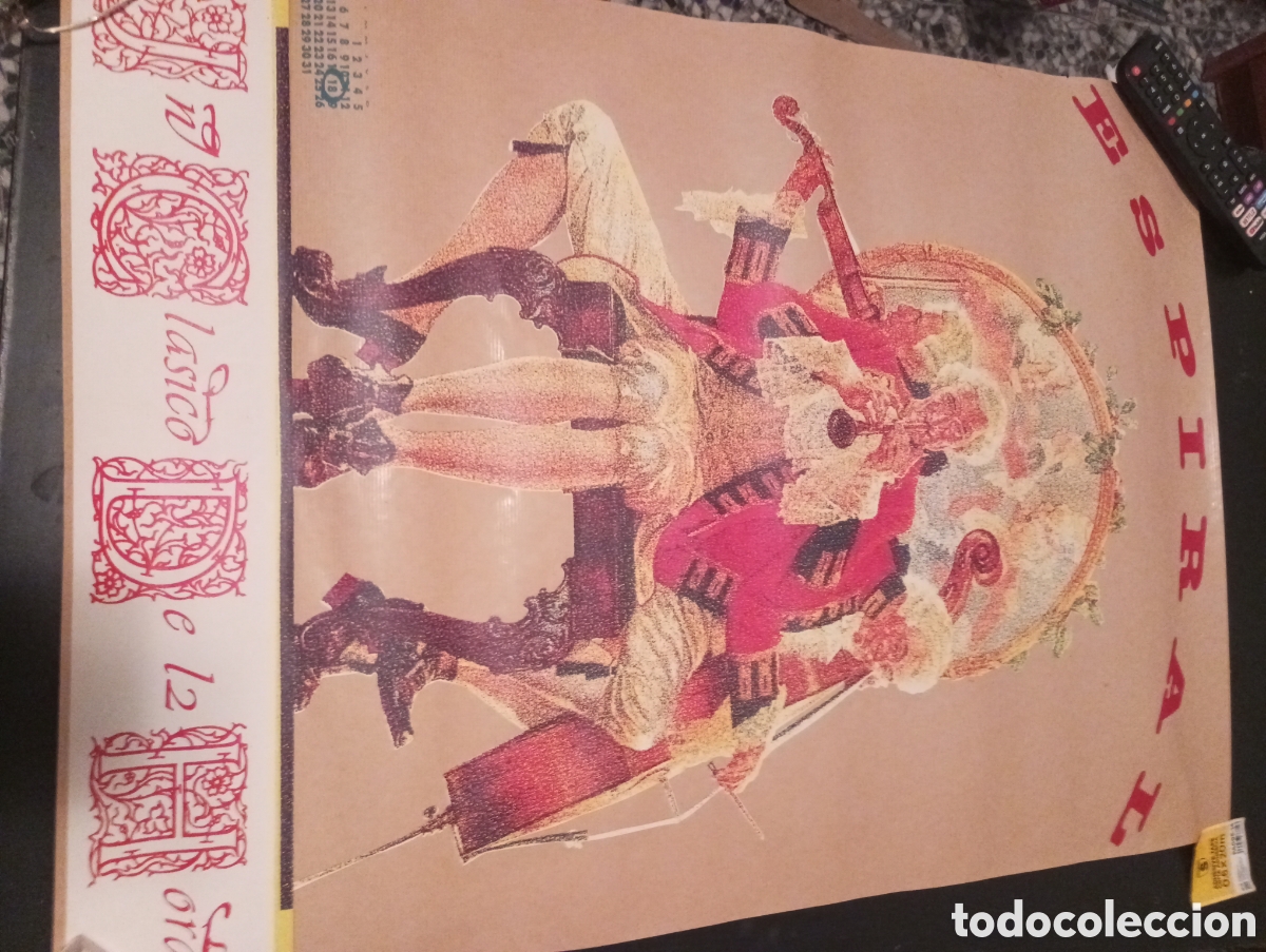 Carteles publicitarios: Cartel ESPIRAL a&ntilde;os 80-90