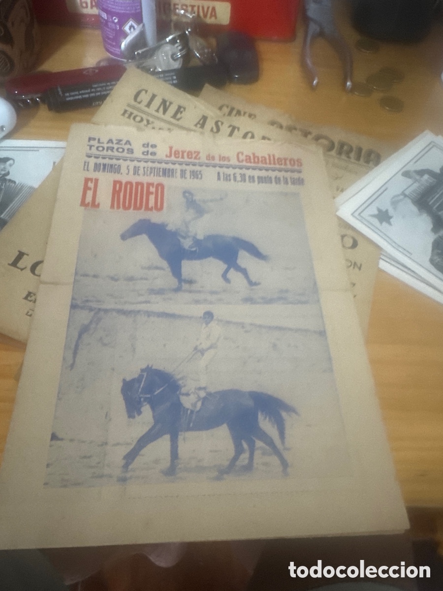 Carteles publicitarios: Cartel de el rodeo Jerez de los caballeros