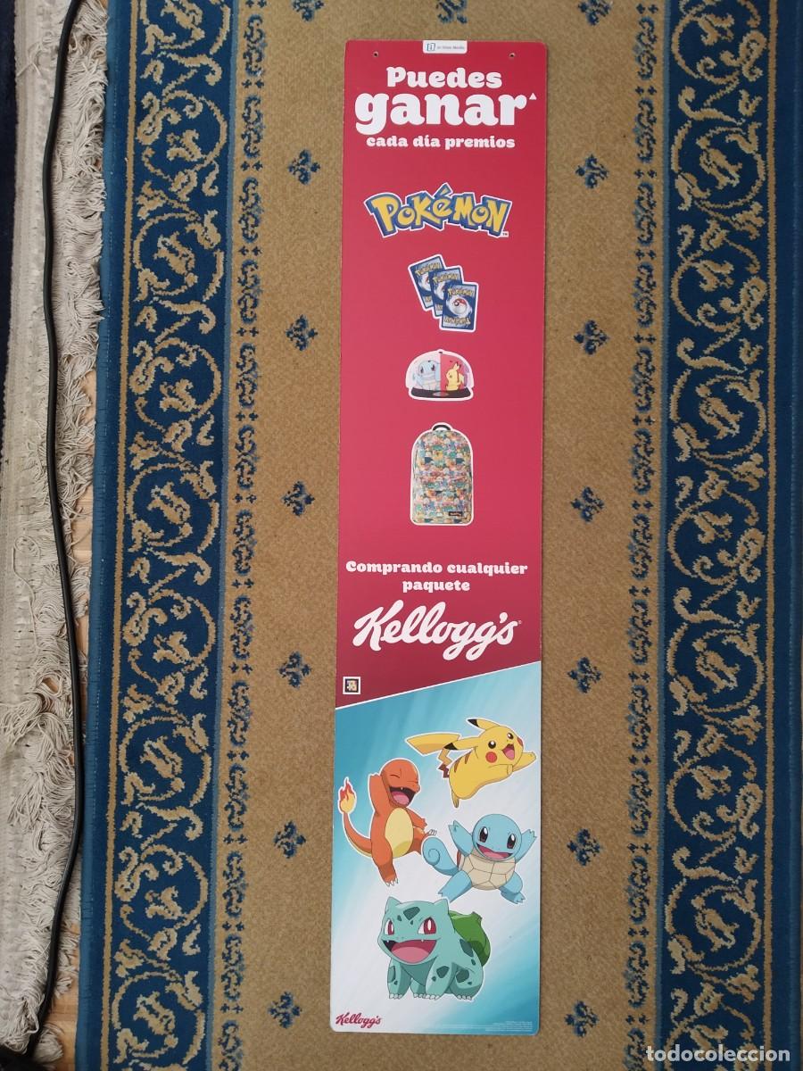 Affissi Pubblicitari: CARTEL POKEMON KELLOGG`S PIKACHU CHARMANDER SQUIRTLE BULBASAUR VER FOTOS