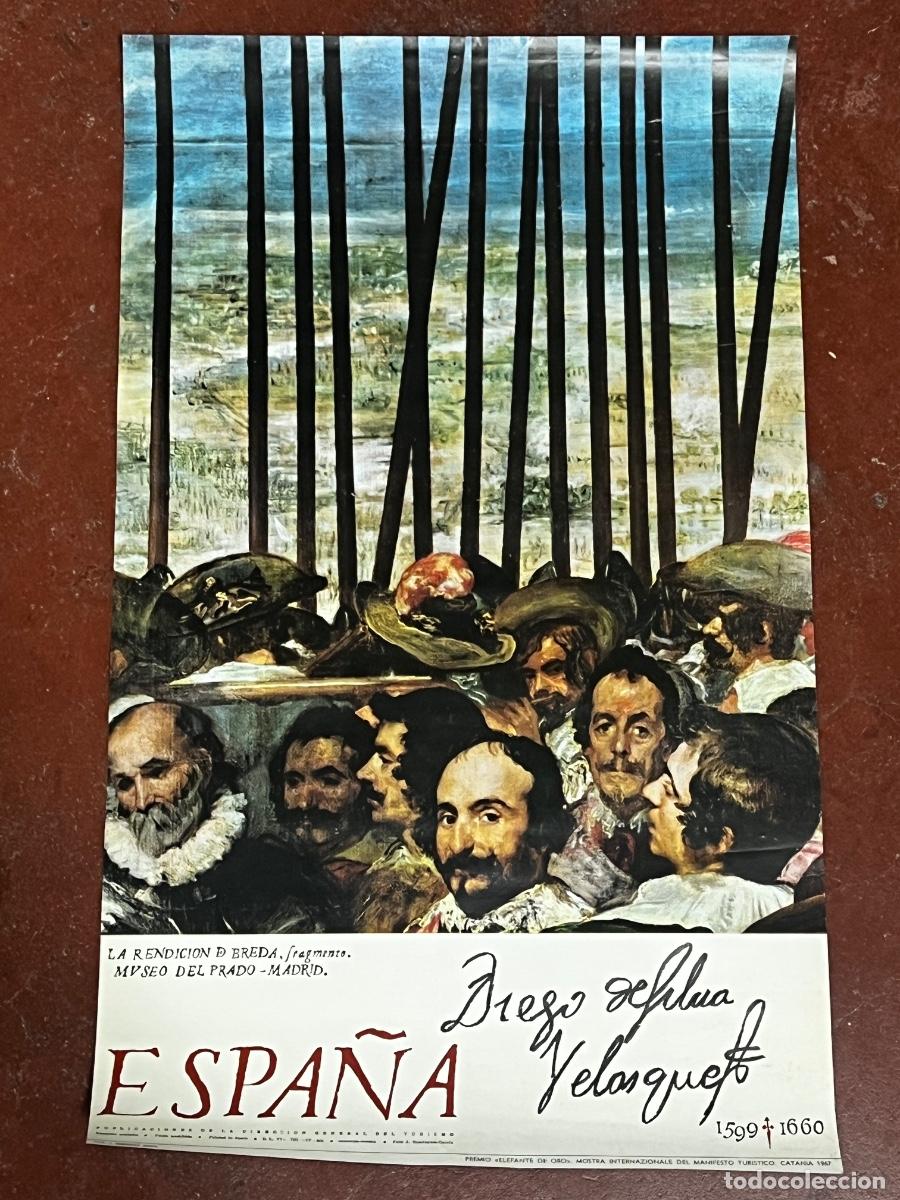 Carteles publicitarios: CARTEL PUBLICITARIO. LA RENDICI&Oacute;N DE BREDA, FRAGMENTO. MUSEO DEL PRADO. MADRID. DIEGO VEL&Aacute;ZQUEZ.
