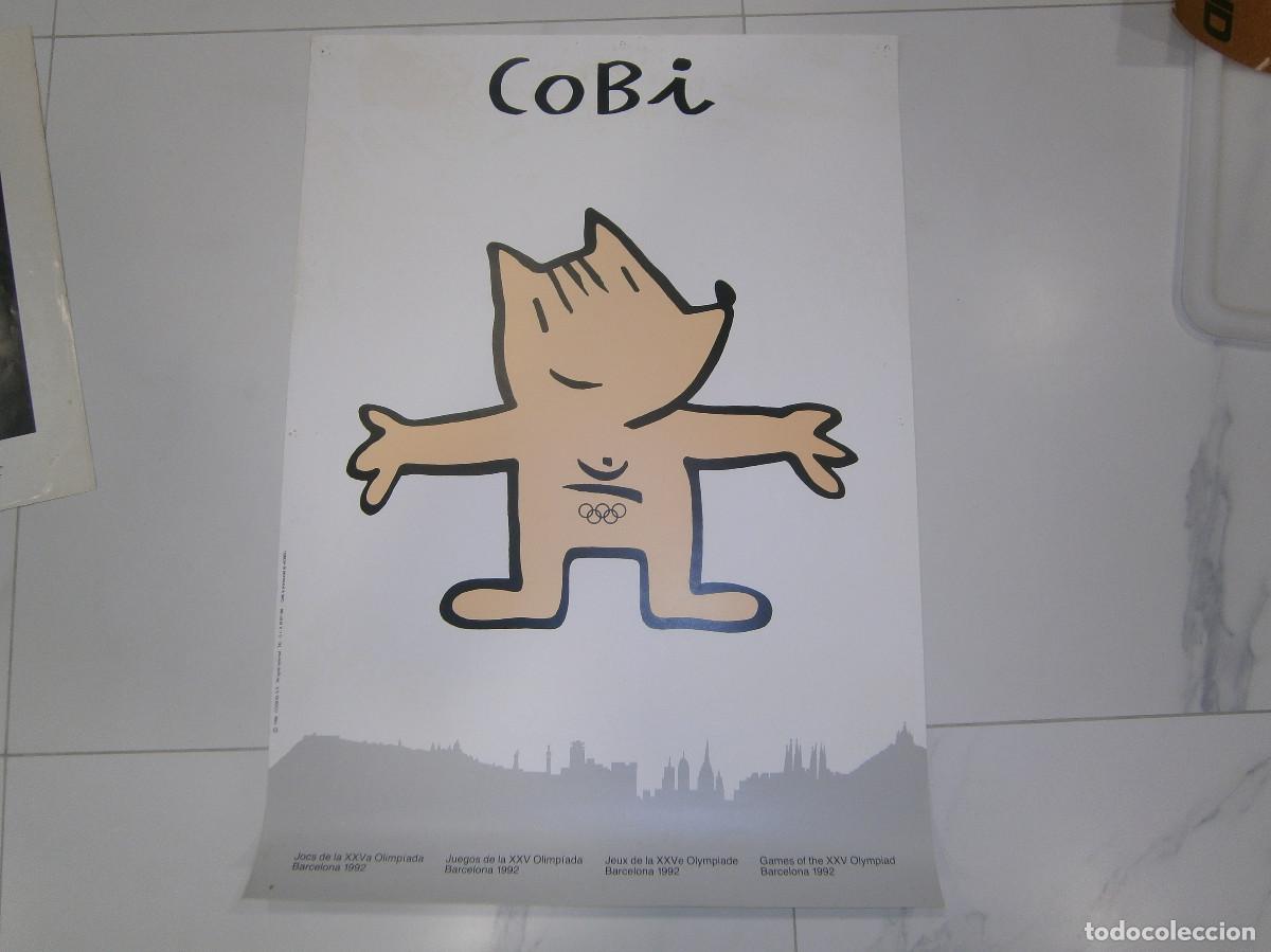 Carteles publicitarios: POSTER OLIMPIADAS BARCELONA 92 - COBI- 70x50 - MARISCAL