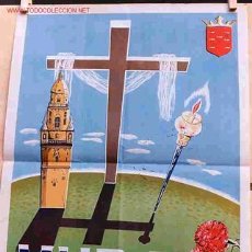Carteles de Semana Santa: CARTEL SEMANA SANTA MURCIA GRANDE , 1956 , ORIGINAL