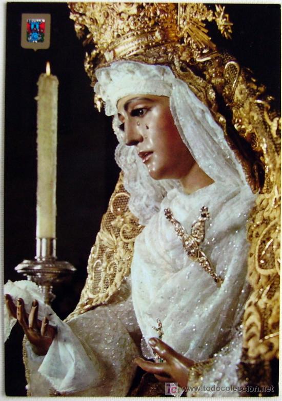 Carteles de Semana Santa: POSTAL  N.SRA. DE LA ESPERANZA DE SEVILLA - Foto 1