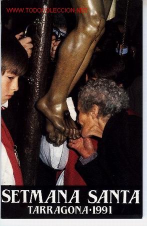 Carteles de Semana Santa: Programa de actos de Semana Santa, TARRAGONA. - Foto 1