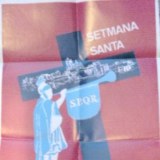 Carteles de Semana Santa: TARRAGONA. SEMANA SANTA. CARTEL 1985
