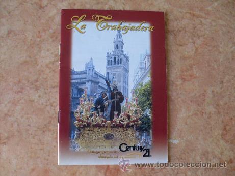 Carteles de Semana Santa: GUIA-PROGRAMA SEMANA SANTA LA TRABAJADERA,SEVILLA 2005 - Foto 1