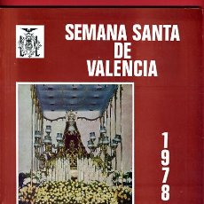 Affissi di Settimana Santa: LIBRO REVISTA, PROGRAMA SEMANA SANTA MARINERA , VALENCIA ,1978 , ORIGINAL