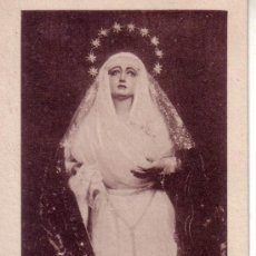 Affiches de Semaine Sainte: SEMANA SANTA SEVILLA - ESTAMPA DE MADRE DE DIOS DE LA PALMA - HDAD CRISTO DE BURGOS. Lote 34272454