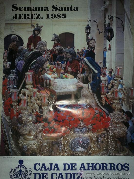 Carteles de Semana Santa: Semana Santa de Jerez. Hermandad Sagrada Cena
