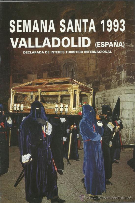 Carteles de Semana Santa: PROGRAMA DE SEMANA SANTA DE VALLADOLID 1993 - Foto 1