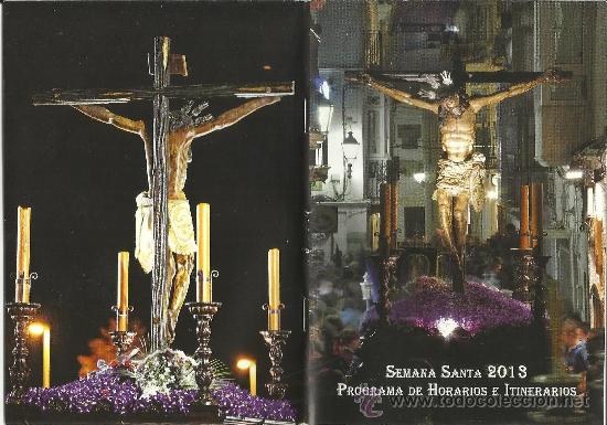 Carteles de Semana Santa: PROGRAMA SEMANA SANTA EN TARIFA(CADIZ) 2013. 25 PAGINAS. - Foto 1