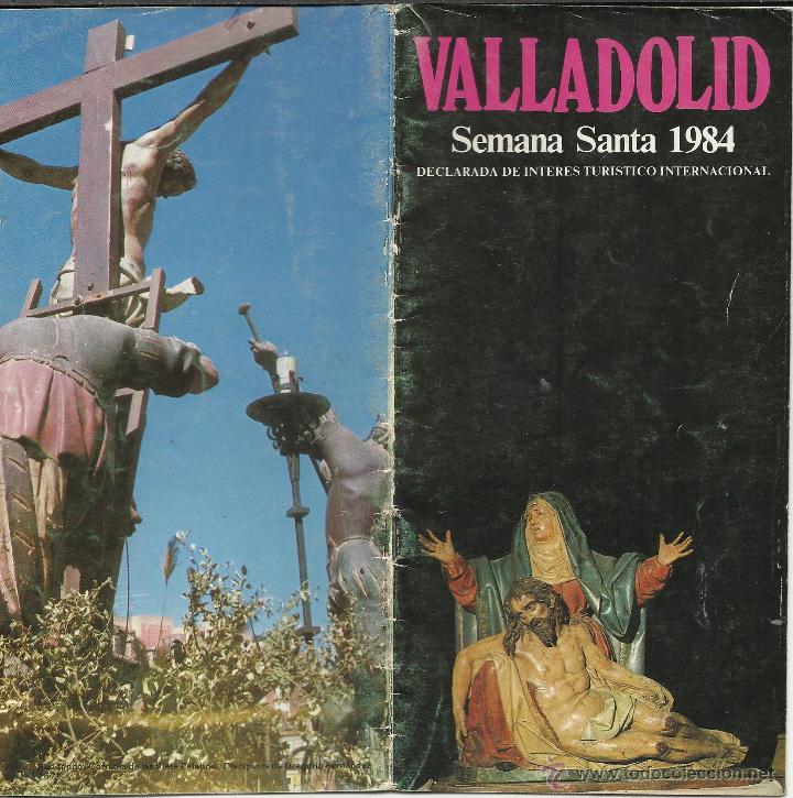 Carteles de Semana Santa: Valladolid. programa, semana santa del 84 - Foto 1
