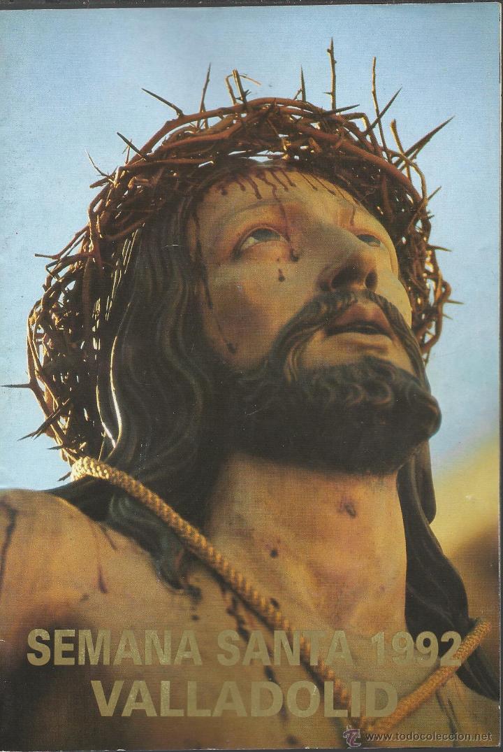Carteles de Semana Santa: Valladolid. programa, semana santa del 92 - Foto 1
