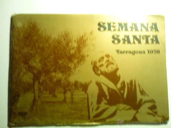 Carteles de Semana Santa: programa semana santa tarragona 1976 - Foto 1