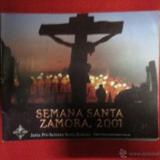 Carteles de Semana Santa: ITINERARIO SEMANA SANTA DE ZAMORA AÑO 2001.. Lote 55031441