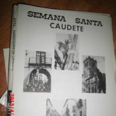 Carteles de Semana Santa: SEMANA SANTA CAUDETE 1984. Lote 42872126