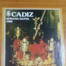 Carteles de Semana Santa: CARTEL SEMANA SANTA 1980. Lote 60331697