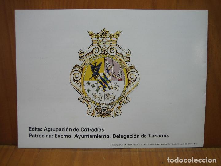 Carteles de Semana Santa: Programa Semana Santa de Priego de Cordoba 1986 - Foto 2