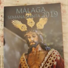Carteles de Semana Santa: -76060 ITINERARIO Y HORARIOS, AÑO 2019, SEMANA SANTA MÁLAGA