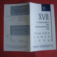 Carteles de Semana Santa: XVII CONCURSO DE VÍDEO DE SEMANA SANTA DE CORDOBA. Lote 178347930