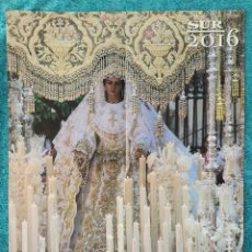Carteles de Semana Santa: CARTEL CON AGENDA COFRADE DE LA SEMANA SANTA DE MALAGA 2016