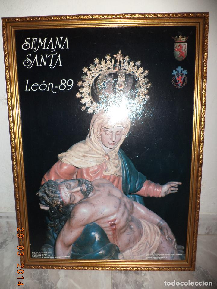 Carteles de Semana Santa: cuadro de semana santa de Leon - Foto 1