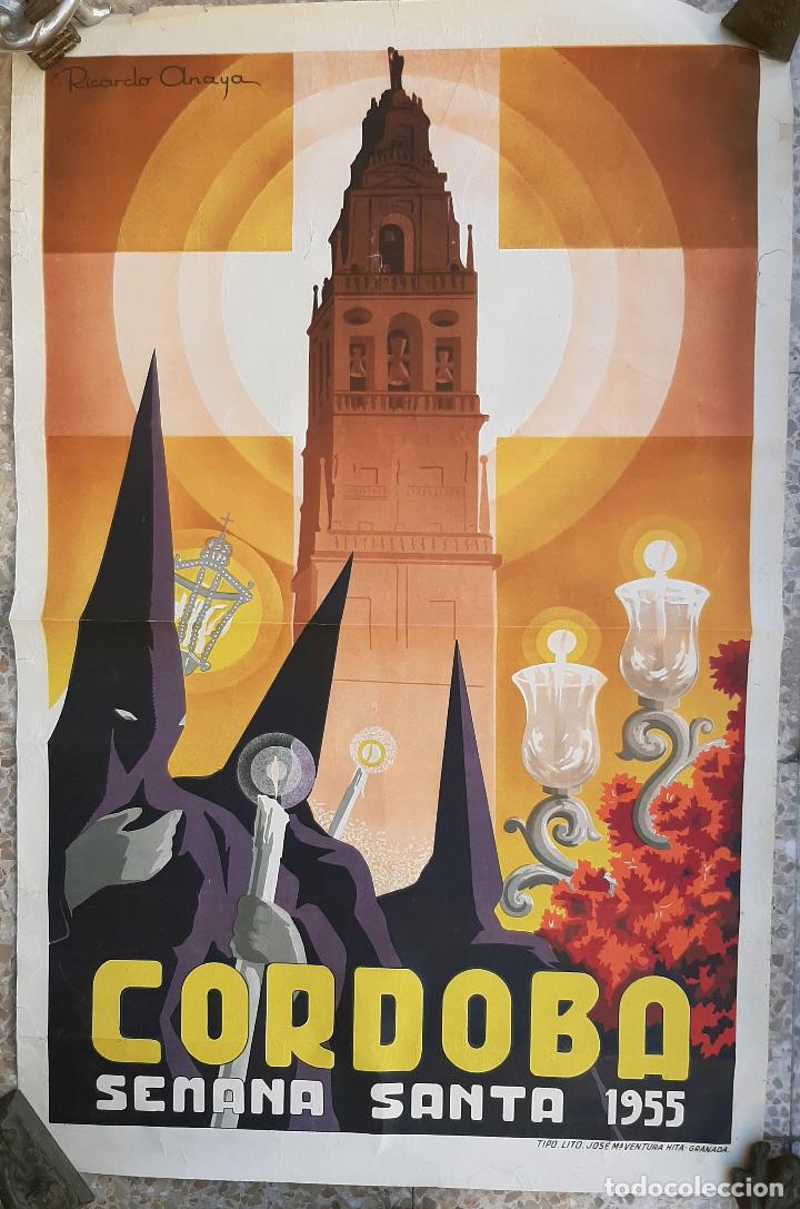 Poster Féria De Cordoue 1955 - Réplique HQ 60x90cm D'une Affiche Vintage événementielle