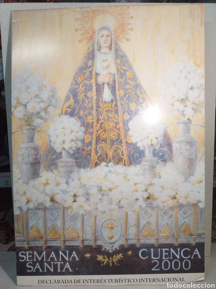 Carteles de Semana Santa: Cartel semana santa de cuenca a&ntilde;o 2000. Declaraci&oacute;n de inter&eacute;s tur&iacute;stico internacional.