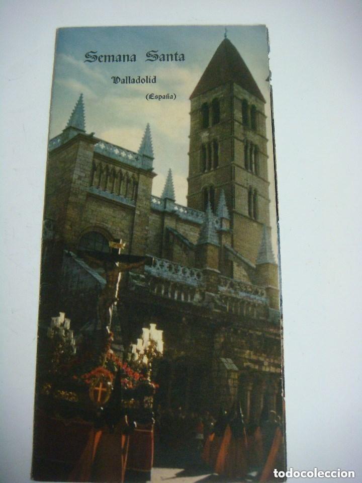 Carteles de Semana Santa: PROGRAMA DE SEMANA SANTA DE VALLADOLID A&Ntilde;O 1962 - Foto 1