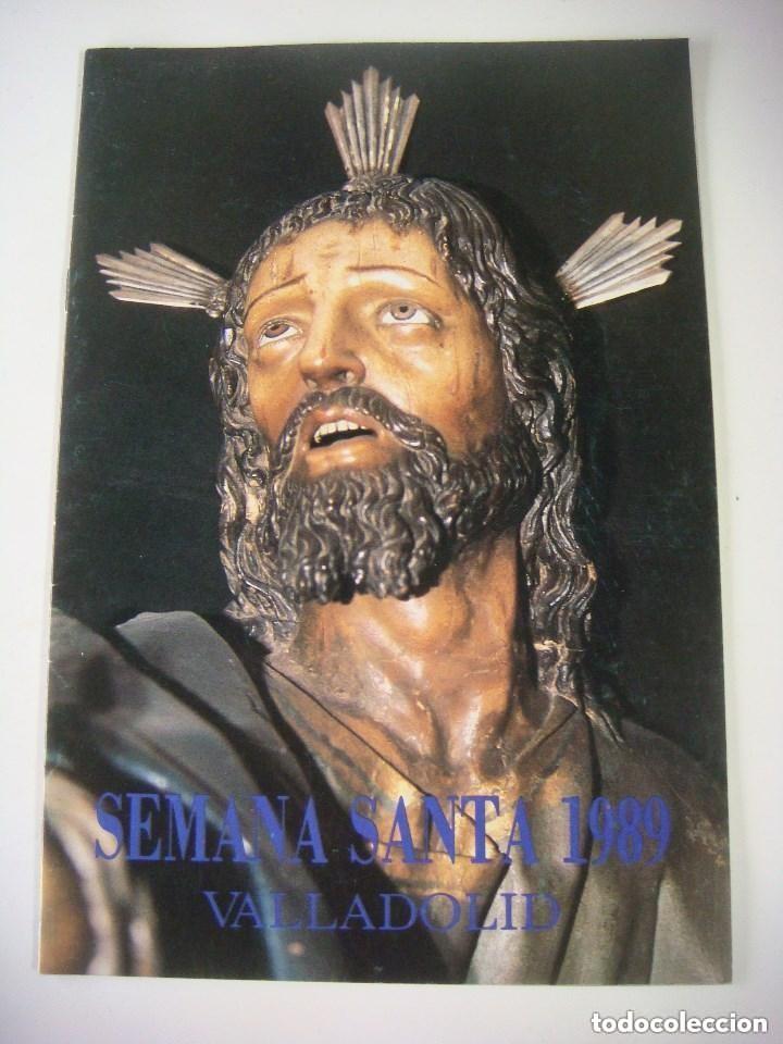 Carteles de Semana Santa: PROGRAMA DE SEMANA SANTA DE VALLADOLID A&Ntilde;O 1989. - Foto 1