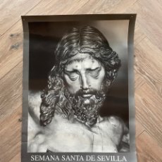 Carteles de Semana Santa: POSTER SANTÍSIMO CRISTO DE LA BUENA MUERTE HERMANDAD DE LOS ESTUDIANTES DE SEVILLA. Lote 264830499