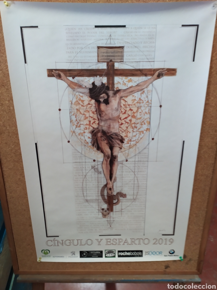 Carteles de Semana Santa: CARTEL DE SEMANA SANTA &rdquo;C&Iacute;NGULO Y ESPARTO) - Foto 1