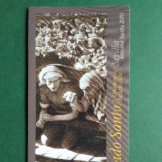 Carteles de Semana Santa: PROGRAMA ITINERARIO HORARIO GUIA DE SEMANA SANTA EN SEVILLA AÑO 2001 CAJA SAN FERNANDO. Lote 298861208