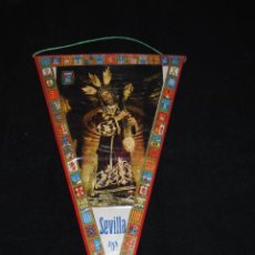 Carteles de Semana Santa: ANTIGUO BANDERIN DE NTRO. PADRE JESUS DEL GRAN PODER SEMANA SANTA DE SEVILLA. Lote 299794983