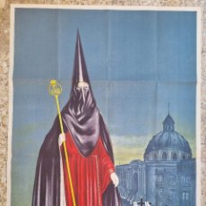 Carteles de Semana Santa: CARTEL SEMANA SANTA CARTAGENA 1961 LITOGRAFIA GARCIA GONZALEZ GRANDE ORIGINAL