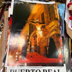 Carteles de Semana Santa: CARTEL SEMANA SANTA DE PUERTO REAL 1992 - MEDIDA 85X45 CM