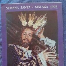 Carteles de Semana Santa: -85866 ITINERARIO Y HORARIOS SEMANA SANTA MALAGA, AÑO 1998, EL RICO