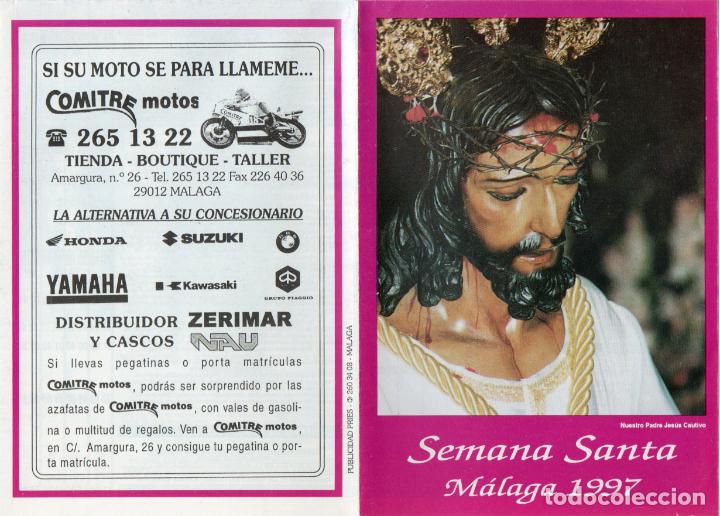 Carteles de Semana Santa: Itinerario/Programa Semana Santa M&aacute;laga 1997 - Foto 1