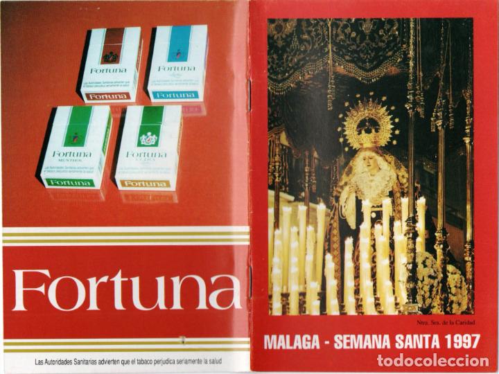 Carteles de Semana Santa: Itinerario/Programa Semana Santa M&aacute;laga 1997 - Foto 1