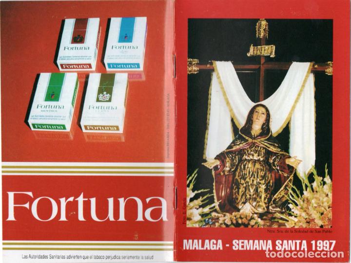 Carteles de Semana Santa: Itinerario/Programa Semana Santa M&aacute;laga 1997 - Foto 1