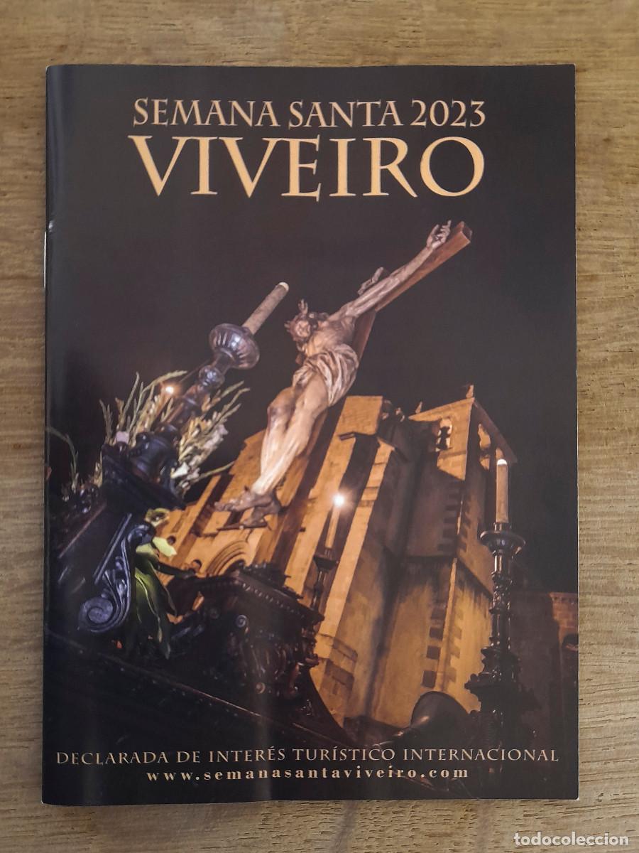 Carteles de Semana Santa: Semana Santa, 2023. Viveiro (Lugo). Programa de mano. - Foto 1